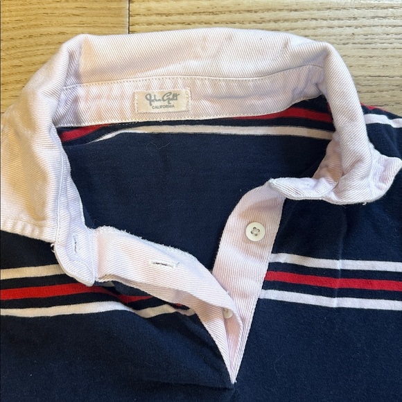 Brandy Melville/John Galt Striped Rugby Shirt One Size - Picture 3 of 5